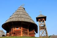 Kustendorf Mokra Gora wooden church