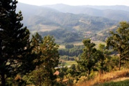 View on valley from Kustendorf Mokra Gora