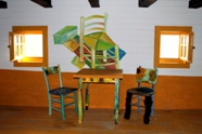 Drvengrad hotel Mecavnik furniture