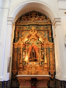 Free Church Our Lady of the Pillar pictures - Altar of Lonely Virgin (Virgen de la Soledad) 